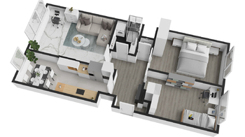 Prodej bytu 3+1 v osobním vlastnictví 71 m², Praha 8 - Bohnice