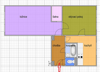 Prodej bytu 2+1 v osobním vlastnictví 54 m², Hradec Králové