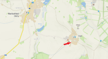 mapa - Prodej domu 98 m², Ratibořské Hory