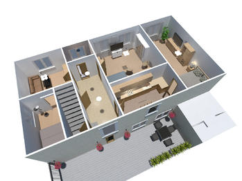 Prodej nájemního domu 200 m², Údlice