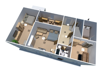 Prodej nájemního domu 200 m², Údlice