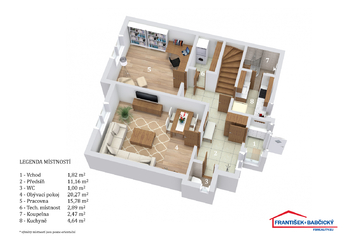 Prodej domu 110 m², Praha 10 - Kolovraty