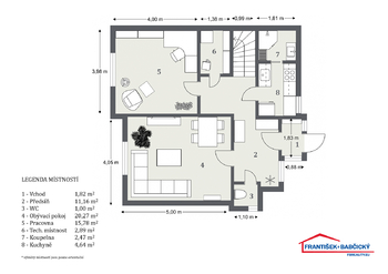Prodej domu 110 m², Praha 10 - Kolovraty