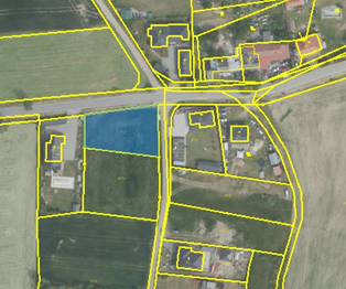 Prodej pozemku 1100 m², Modřovice