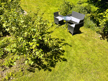Pohled z balkónu - Prodej domu 120 m², Dolní Nivy