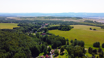 Dolní Nivy z dronu - Prodej domu 120 m², Dolní Nivy
