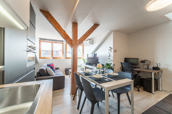 Pronájem bytu 3+kk v družstevním vlastnictví 50 m², Praha 8 - Libeň