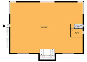 Pronájem kancelářských prostor 360 m², Cheb