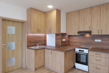 Kuchyňský kout - Pronájem bytu 2+kk v osobním vlastnictví 46 m², Tábor 