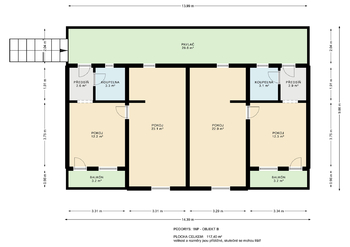 Penzion depandance - Prodej ubytovacího zařízení 820 m², Varvažov