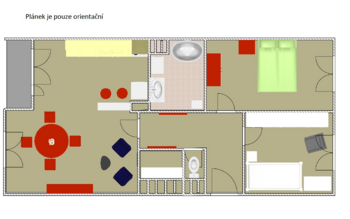 Pronájem bytu 3+kk v družstevním vlastnictví 69 m², Praha 4 - Háje