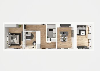 Bytová jednotka 2 3+1 - Prodej zemědělského objektu 315 m², Nesovice