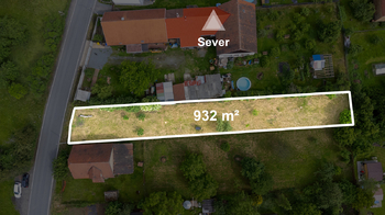 Prodej pozemku 932 m², Ondřejov