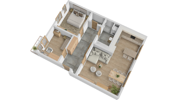 Prodej bytu 3+kk v osobním vlastnictví 84 m², Hradec Králové