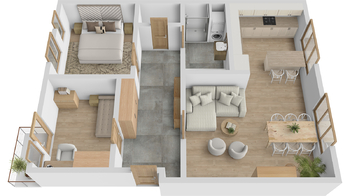 Prodej bytu 3+kk v osobním vlastnictví 84 m², Hradec Králové