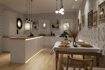 Kuchyň vizualizace - Prodej domu 218 m², Malšice