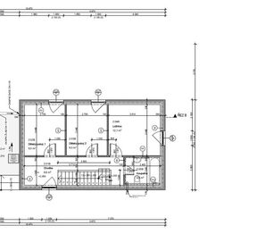 Půdorys 2.NP - Pronájem bytu 4+kk v osobním vlastnictví 104 m², Dobev