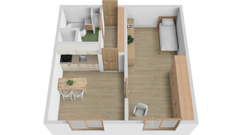 Prodej bytu 1+1 v osobním vlastnictví 38 m², Jablonec nad Nisou