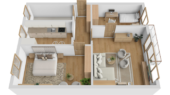 Prodej bytu 3+1 v družstevním vlastnictví 60 m², Hradec Králové