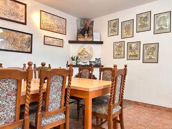 funkční krb - Pronájem restaurace 190 m², Praha 9 - Újezd nad Lesy