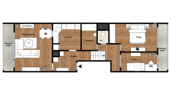 Prodej bytu 3+1 v osobním vlastnictví 71 m², Chomutov