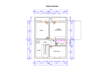 podkroví - Prodej domu 283 m², Rožmitál pod Třemšínem