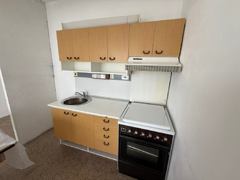 Kuchyně s jídelnou - Pronájem bytu 1+1 v osobním vlastnictví 45 m², Ústí nad Labem