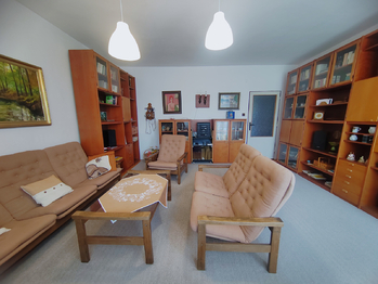 Obývací pokoj - Prodej bytu 3+1 v osobním vlastnictví 86 m², Ostrava