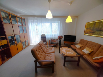 Obývací pokoj - Prodej bytu 3+1 v osobním vlastnictví 86 m², Ostrava
