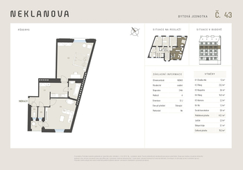 Prodej bytu 2+kk v osobním vlastnictví 50 m², Praha 2 - Vinohrady