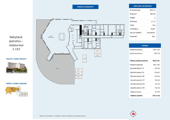 Prodej restaurace 2173 m², Praha 4 - Chodov