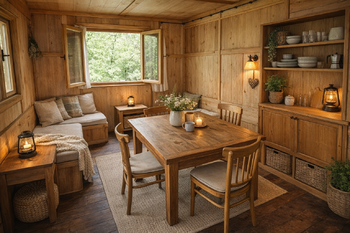 Vizualizace interiér - Prodej chaty / chalupy 29 m², Besednice