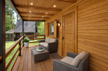 vizualizace veranda - Prodej chaty / chalupy 29 m², Besednice