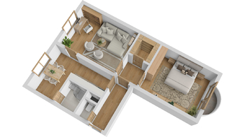 Prodej bytu 2+1 v osobním vlastnictví 61 m², Břeclav