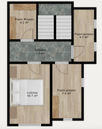 2. NP - Prodej domu 63 m², Dačice