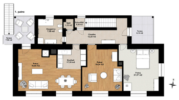 Prodej domu 254 m², Praha 5 - Zličín