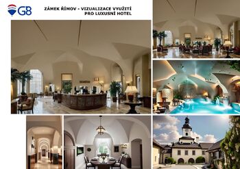 Prodej ubytovacího zařízení 6000 m², Římov