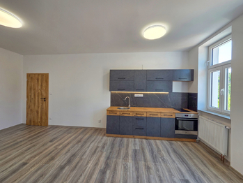 pokoj s kuch.koutem - Pronájem bytu 2+kk v osobním vlastnictví 49 m², České Budějovice