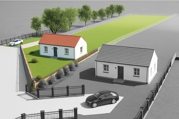 Vizualizace možné zástavby - Prodej pozemku 5576 m², Kouřim