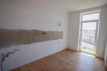 kuchyně - Pronájem bytu 1+1 v osobním vlastnictví 36 m², České Budějovice