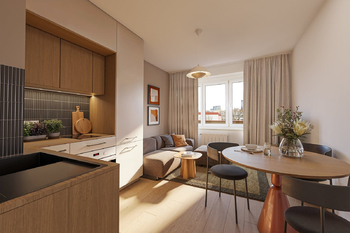 Prodej bytu 2+kk v osobním vlastnictví 51 m², Praha 4 - Michle