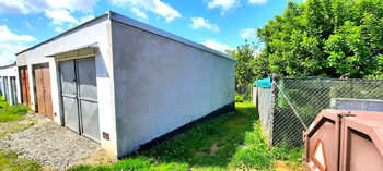 boční pohled - Prodej garáže 22 m², Slavonice
