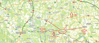 lokace města Slavonice - Prodej garáže 22 m², Slavonice