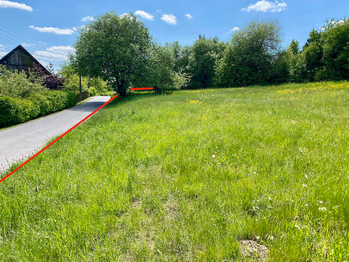 Velký slunný pozemek - Prodej pozemku 2400 m², Všelibice