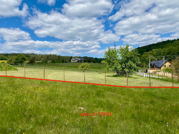 Pozemek s výhledy - Prodej pozemku 2400 m², Všelibice