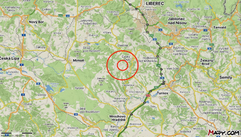 Nedaleko Turnova - Prodej pozemku 2400 m², Všelibice