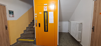 Výtah - Pronájem bytu 1+1 v družstevním vlastnictví 32 m², Vyškov