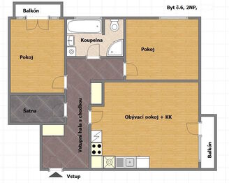 Pronájem bytu 3+kk v osobním vlastnictví 92 m², Praha 9 - Klánovice