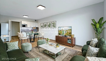 Pronájem bytu 1+kk v osobním vlastnictví 51 m², Brno