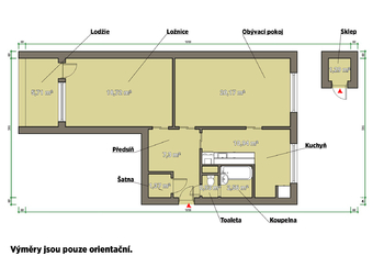 Prodej bytu 2+1 v osobním vlastnictví 64 m², Plzeň